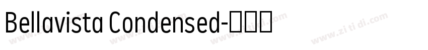 Bellavista Condensed字体转换 Bellavista Condensed字体转换